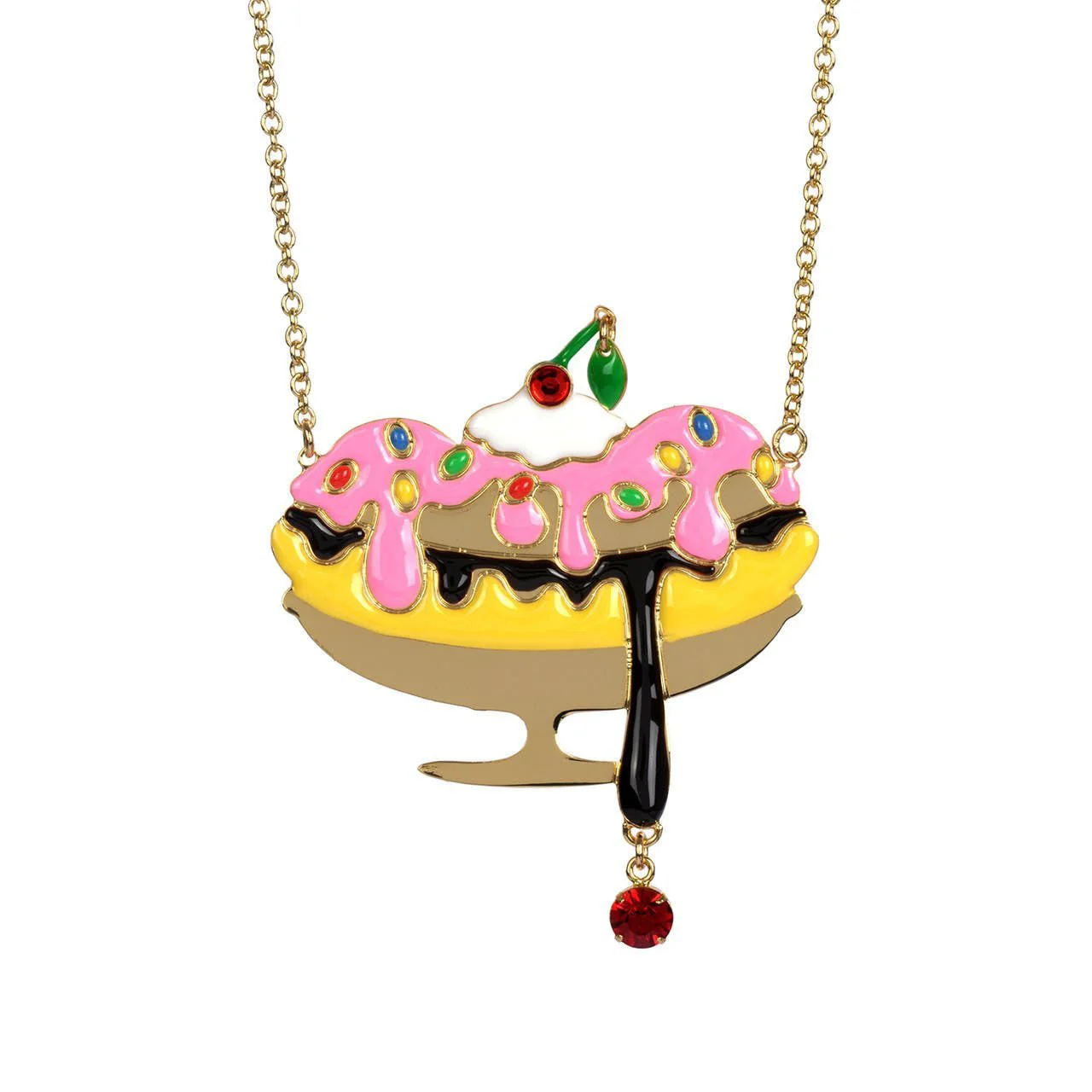 Sucre-Sale Banana Split Necklace | ABSS3011
