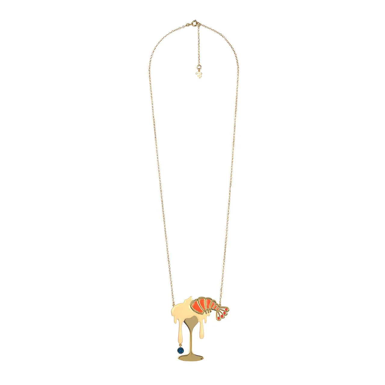 Sucre-Sale Shrimp With Mayonnaise Necklace | ABSS3051 - Image 2