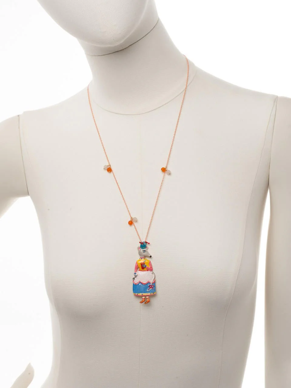 Birthday Mouse Mouse & Lemonade Drink Necklace | AEBM3031 - Image 3
