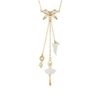 Pas de Deux Multi-Éléments White Necklace | AEDD3021