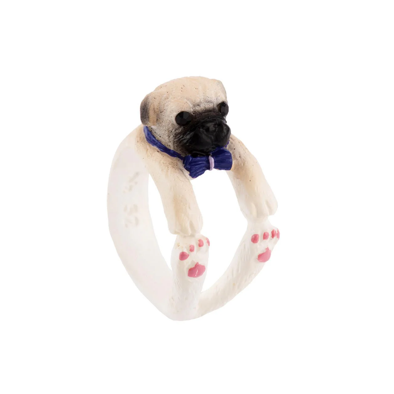 N2 For Lnla Pug & Tie Bow Rings | AFNA602/12