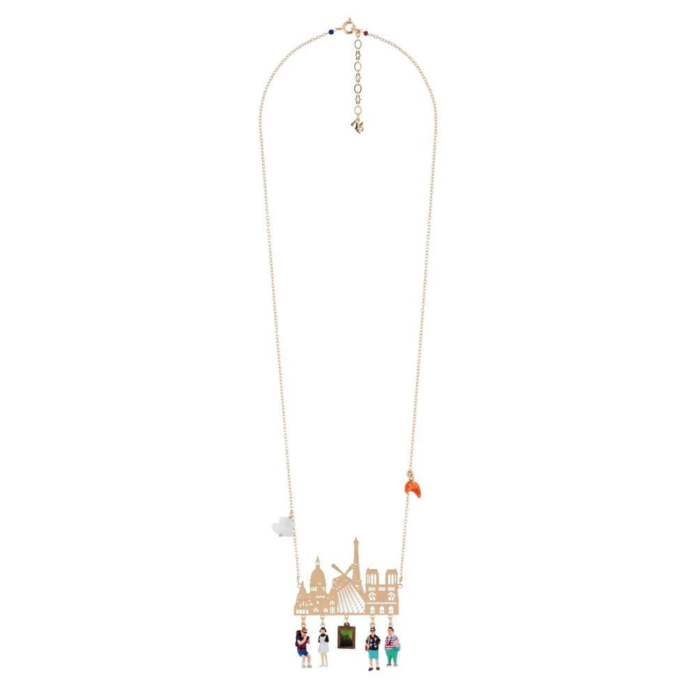 Bonjour Paris Necklace | AGBP3051 - Image 2