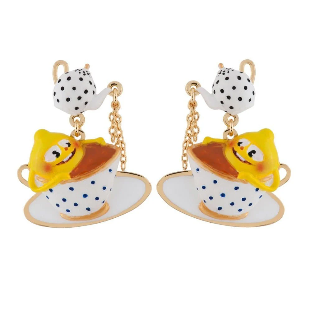 Tea Time Palace Earrings | AGTP1121