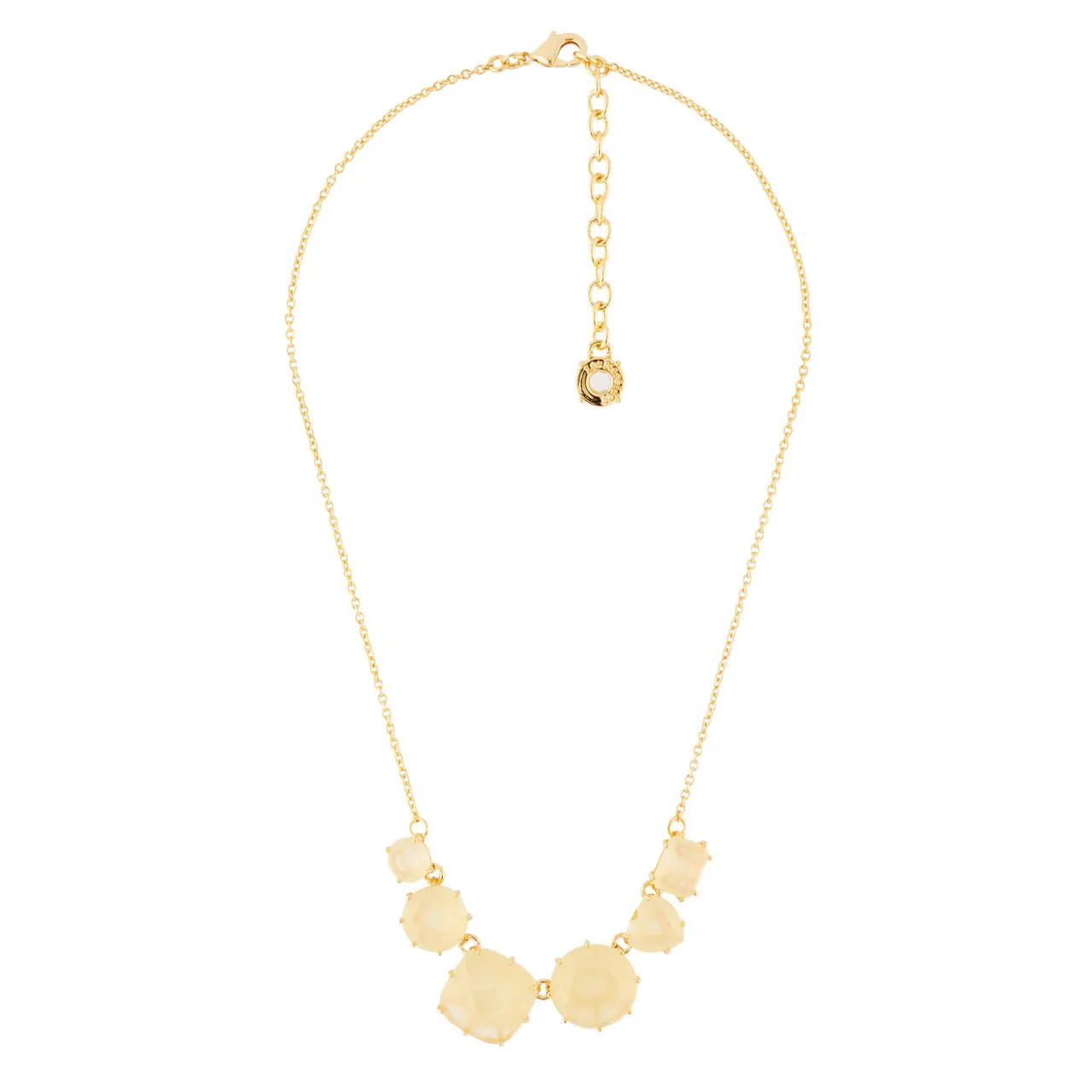 La Diamantine 6 Stones Citrine Necklace | AHLD3311 - Image 2