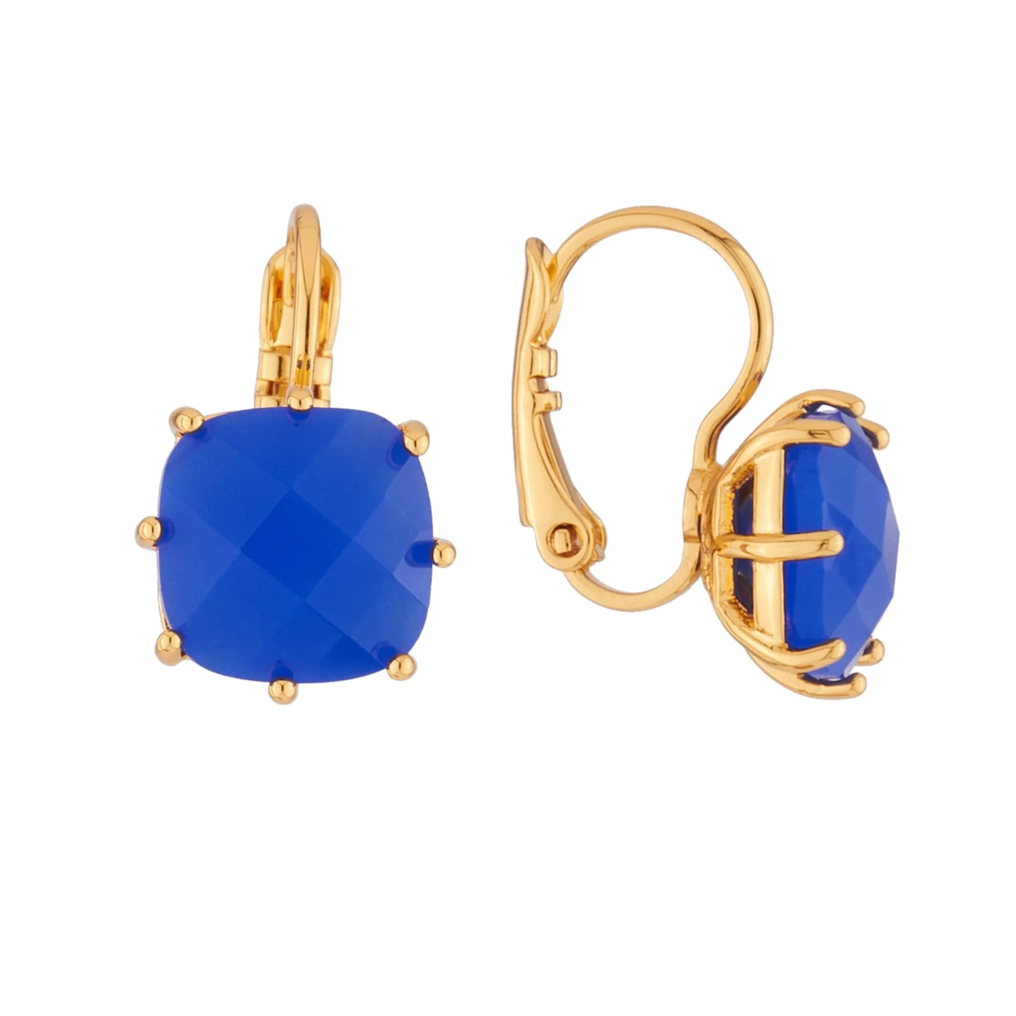 La Diamantine Royal Blue Earrings | AJLD1011 - Image 2