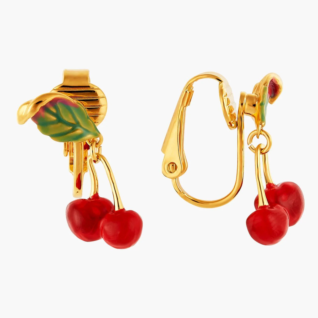 Small Cherries Earrings | ANCE1021 - Image 5