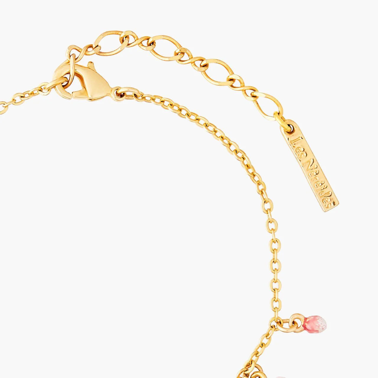 Japanese White Cherry Blossom And Petals Thin Bracelet | ANHA2101 - Image 4