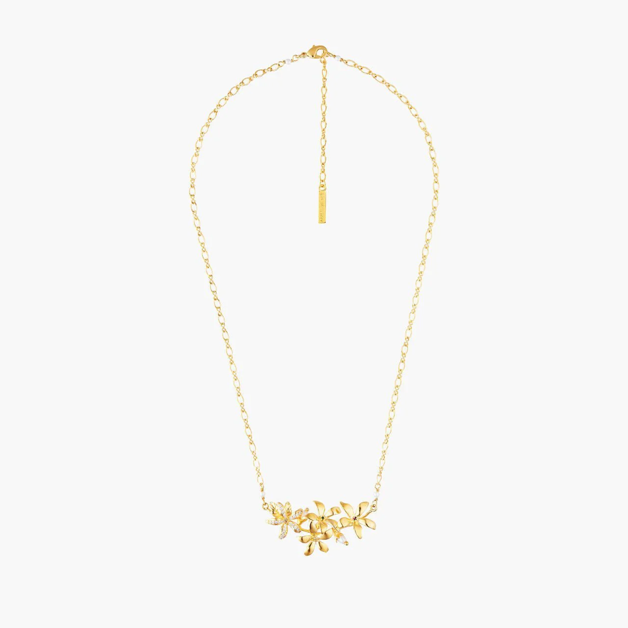 Star Jasmine Statement Necklace | ANJA3021 - Image 3