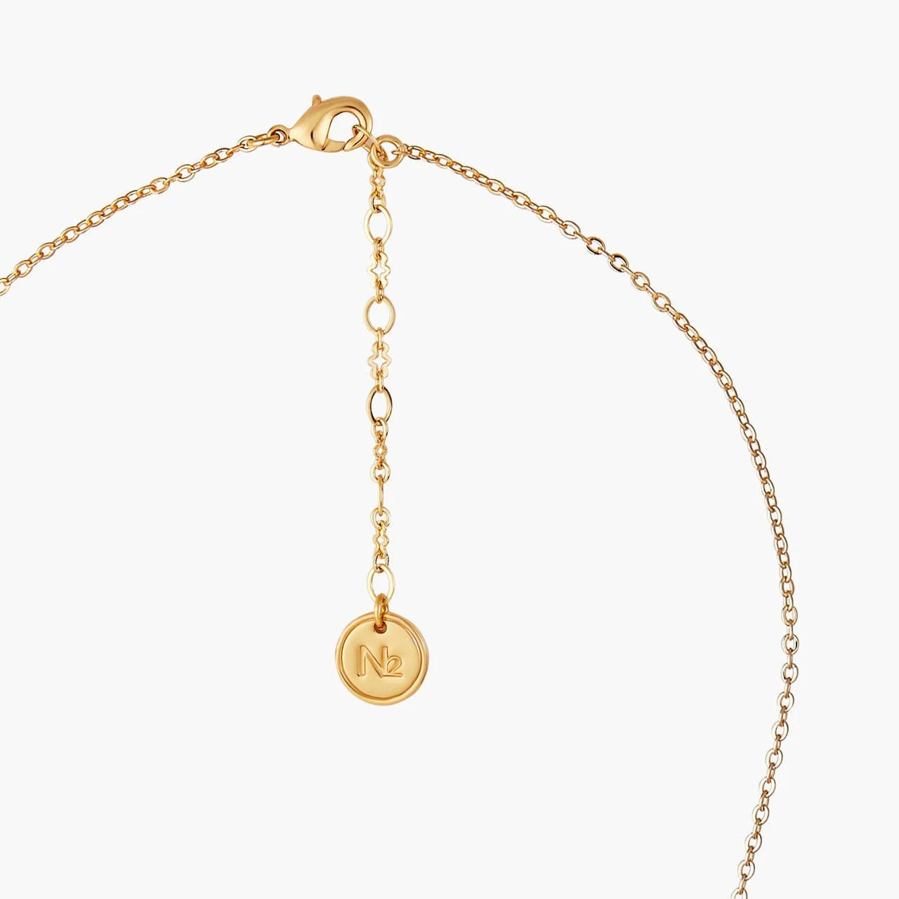 Big Bad Wolf Mushroom And Cheese Pieces Necklace | ANNA3021 - Image 4