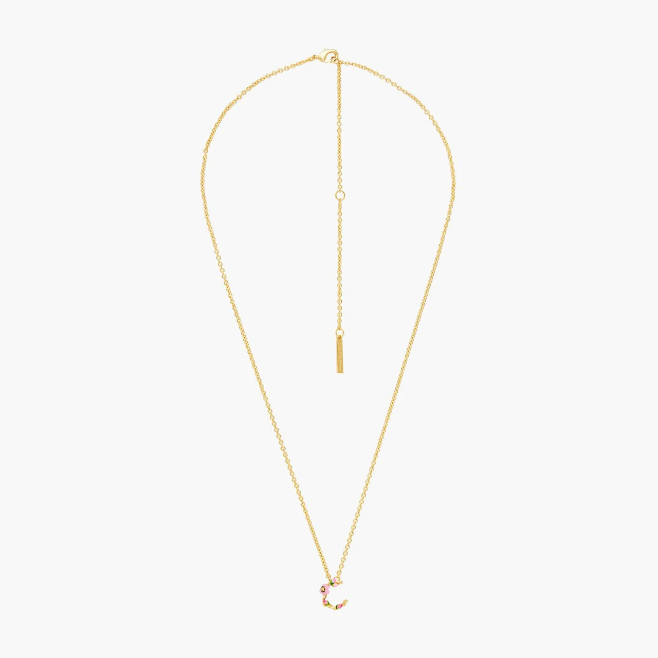 Letter C Extraordinary Necklace | AOAB3031 - Image 2