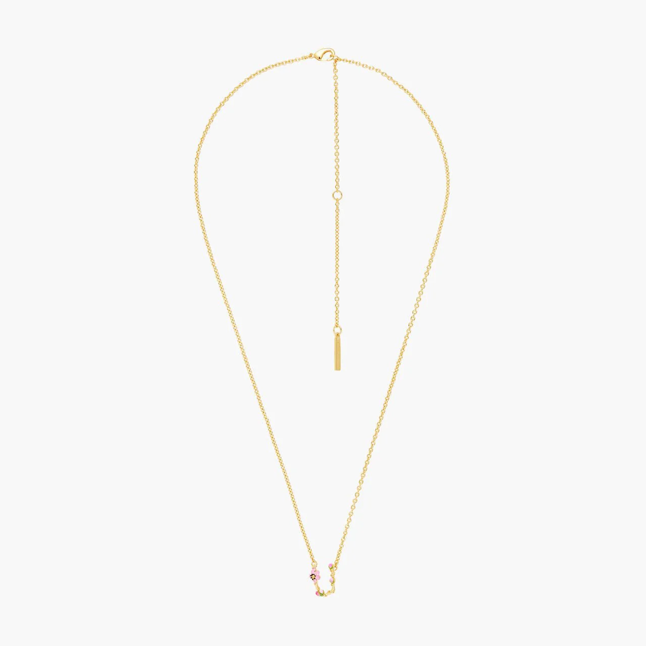 Letter U Extraordinary Necklace | AOAB3211 - Image 3