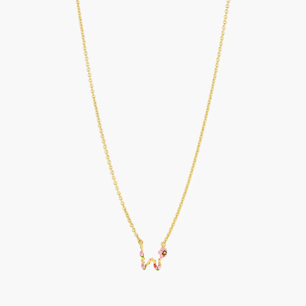 Letter W Extraordinary Necklace | AOAB3231