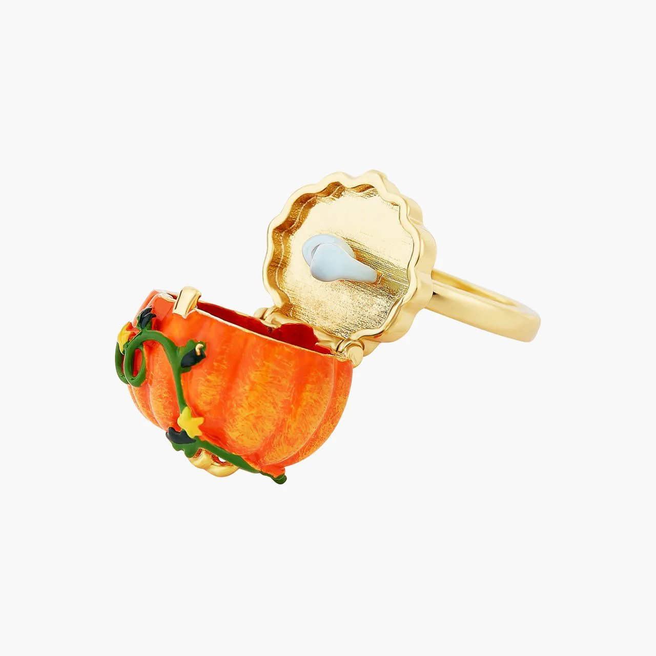 Pumkpin And Slipper Secret Ring | AOCE6021 - Image 4