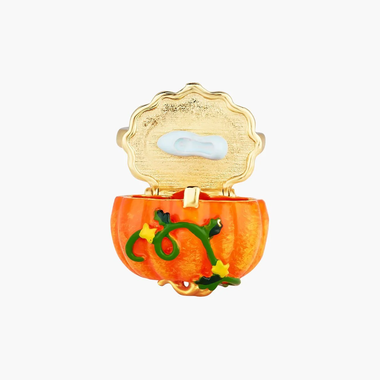 Pumkpin And Slipper Secret Ring | AOCE6021 - Image 5