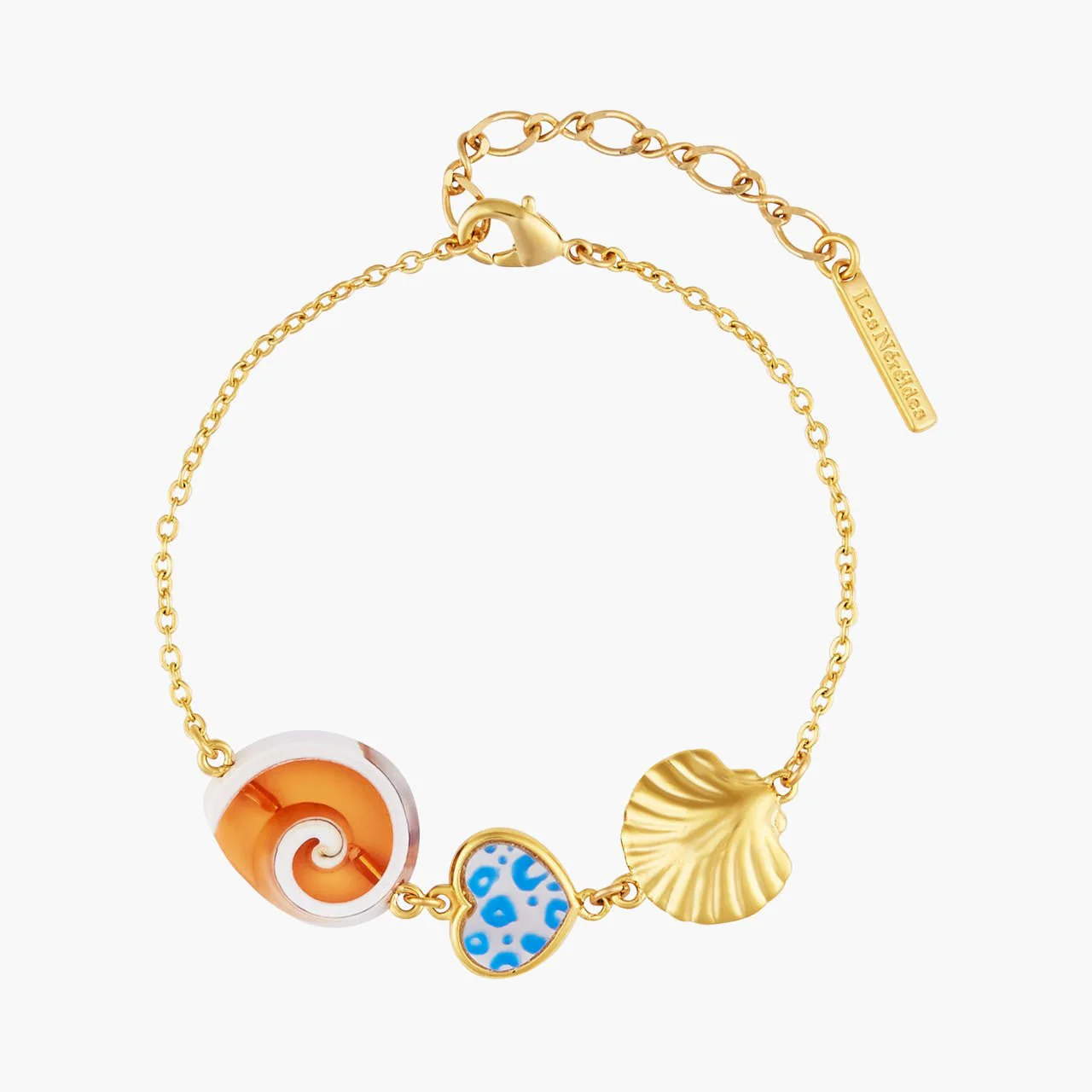 Mother Of Pearl And Seashell Thin Bracelet | AOGL2051
