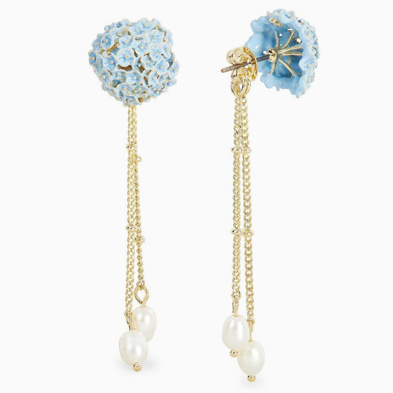 Hydrangea Post Earrings | AOLF1041 - Image 2