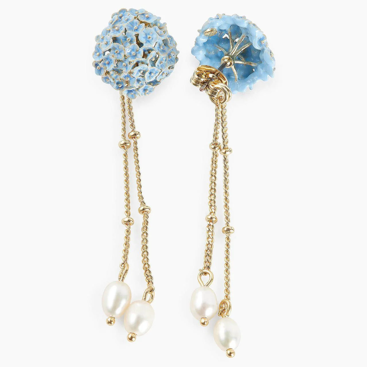 Hydrangea Post Earrings | AOLF1041 - Image 3