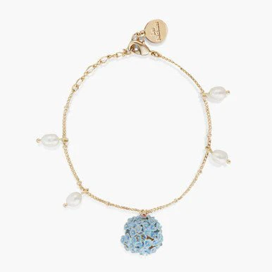 Hydrangea Thin Bracelet | AOLF2041 - Image 4