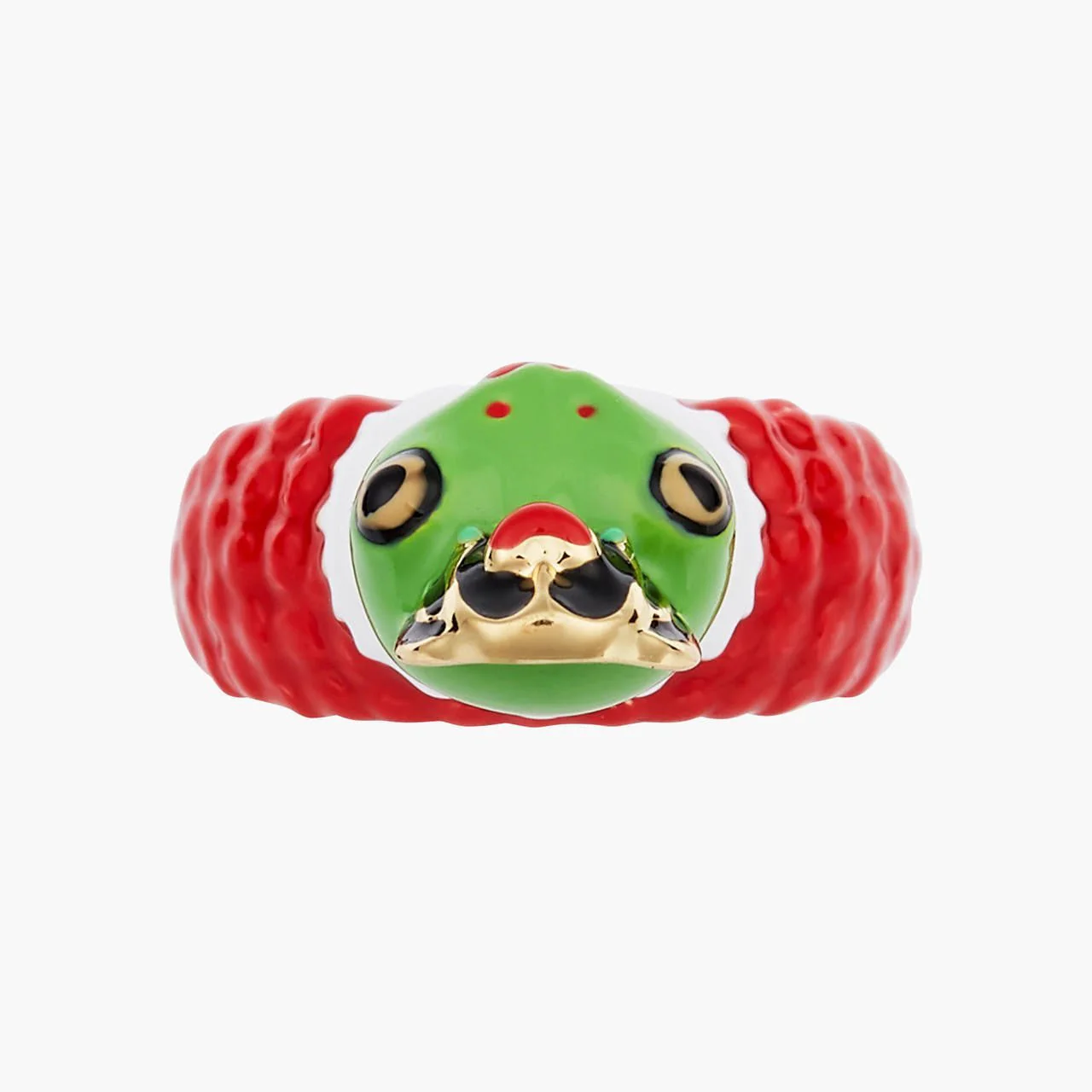 Alice In Wonderland Toad Red Queen Ring | AONA6021 - Image 3