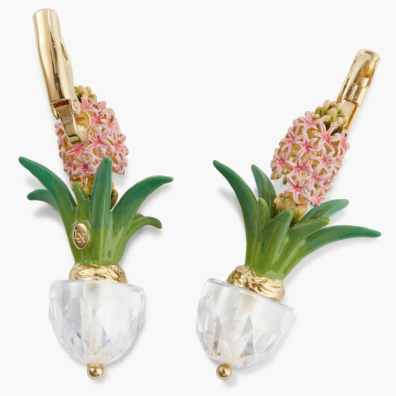 Hyacinth And Bead Earrings | APIP1031 - Image 3