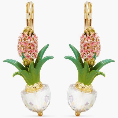 Hyacinth And Bead Earrings | APIP1031 - Image 4