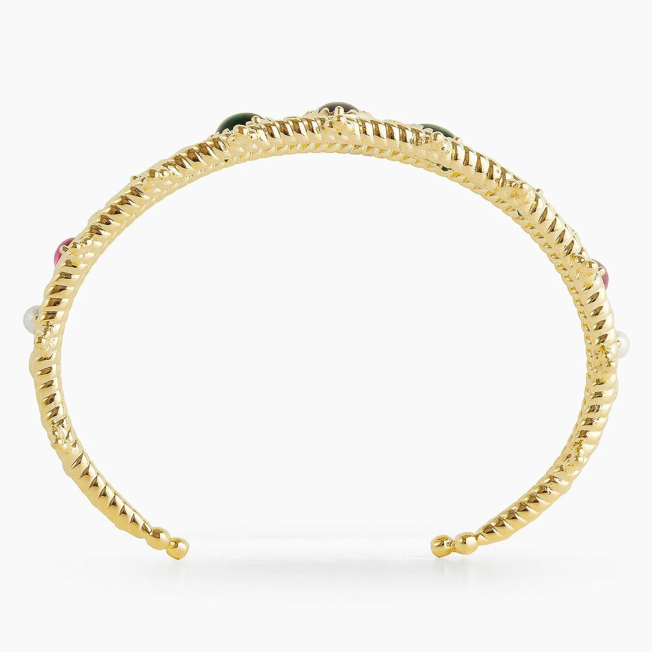 Coloured Stones Bangle Bracelet | APJS2011 - Image 4