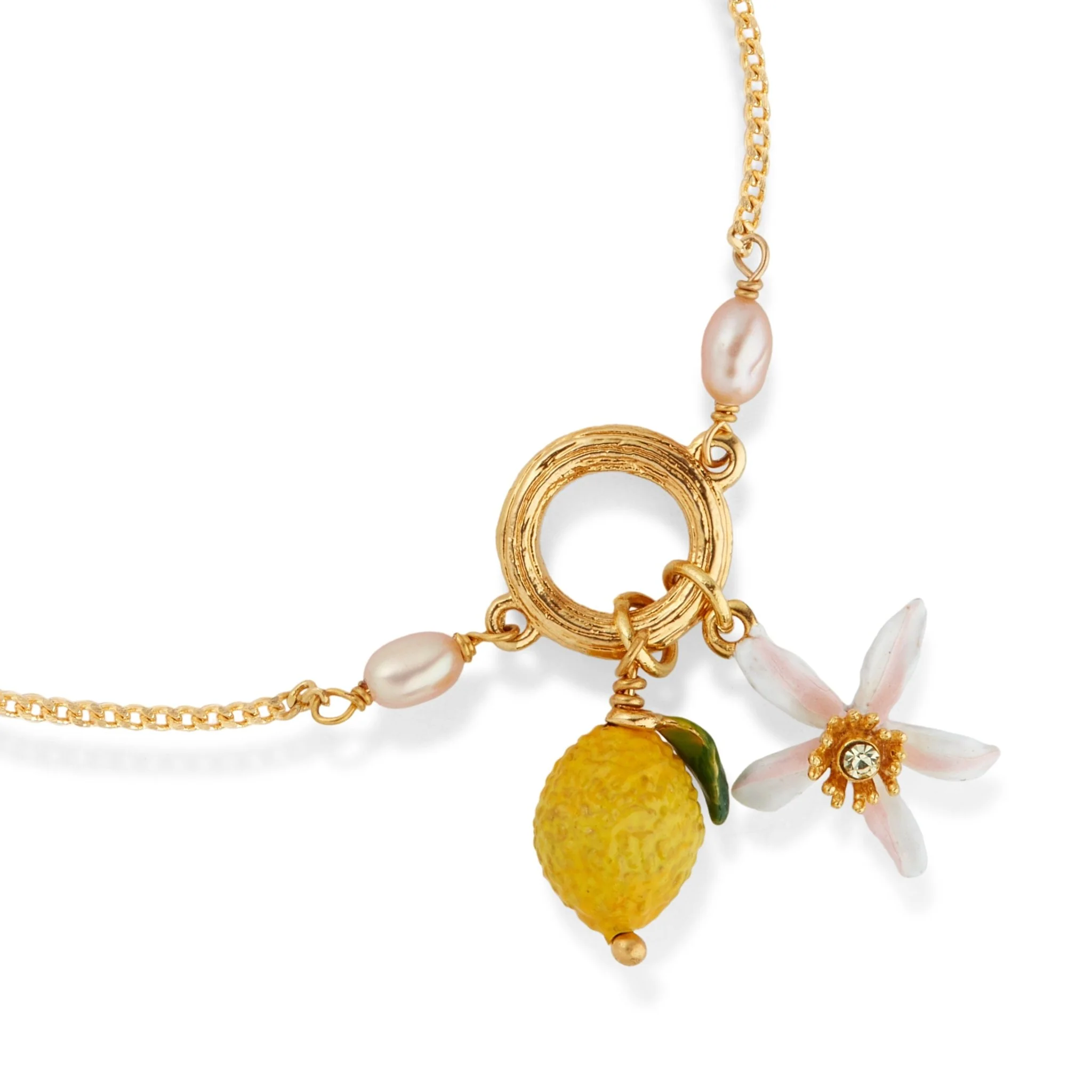 Lemon And Lemon Blossom Fine Bracelet | APMI2021 - Image 3