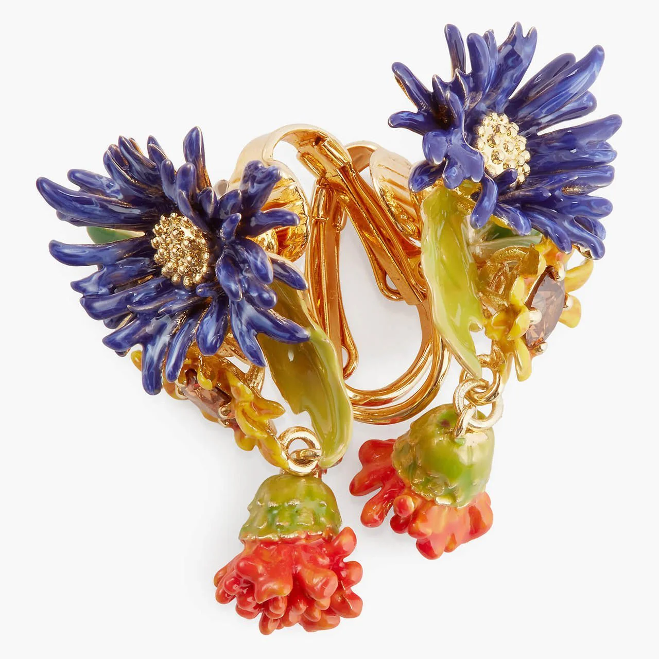Small Wild Flowers Earrings | APPP1061 - Image 5