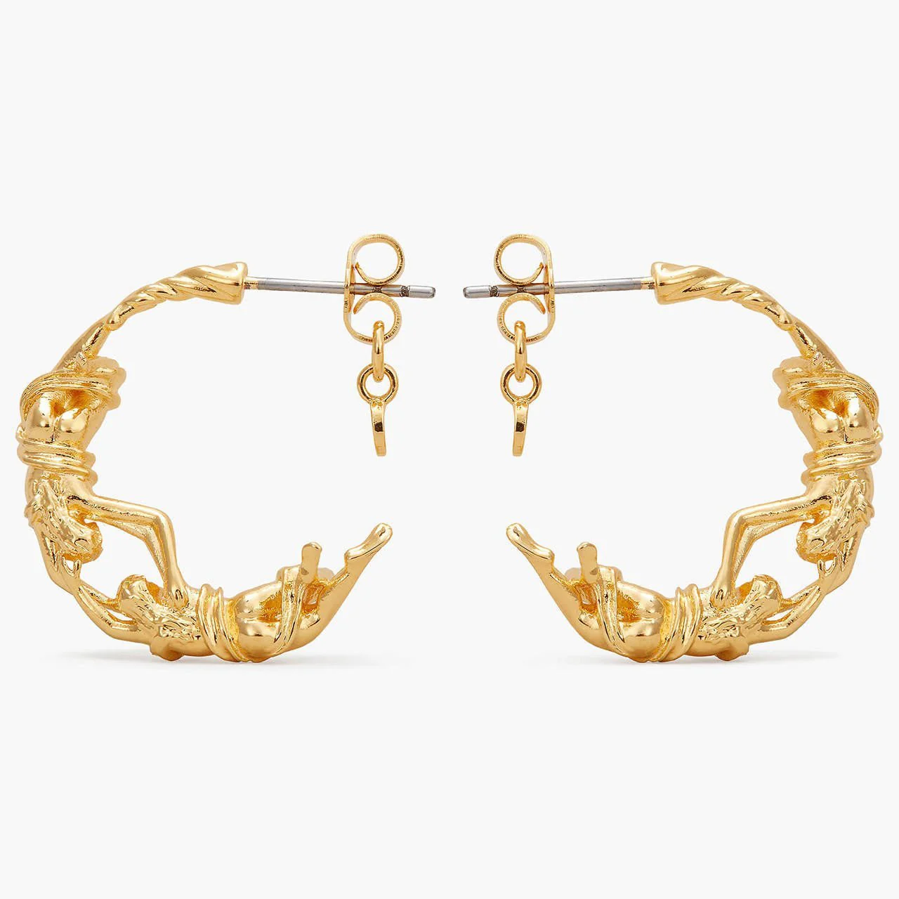 Gemini Astrological Sign Hoop Earrings | APPV1031