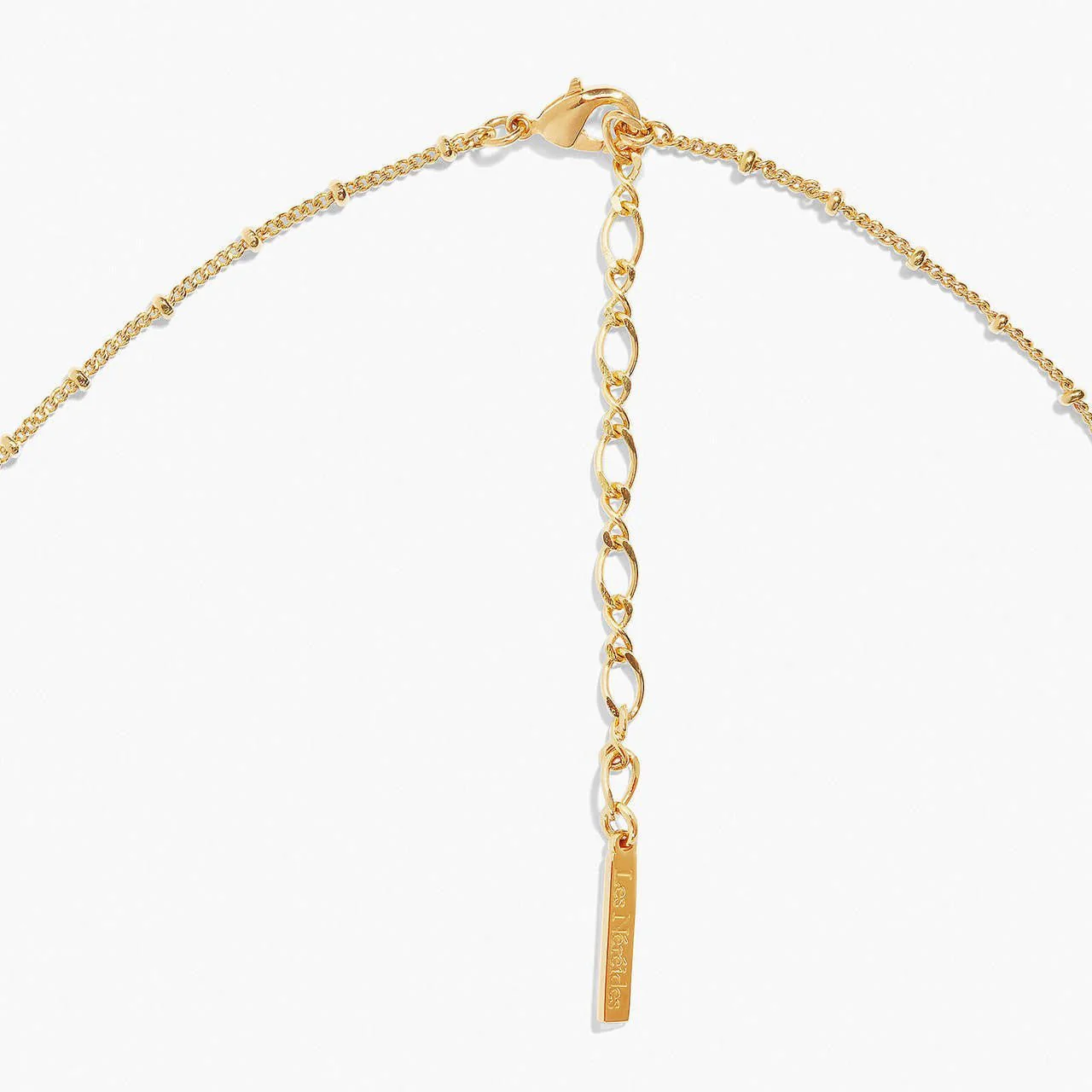 Tiger Eye And Gold Links Statement Necklace | APTM3041 - Image 4
