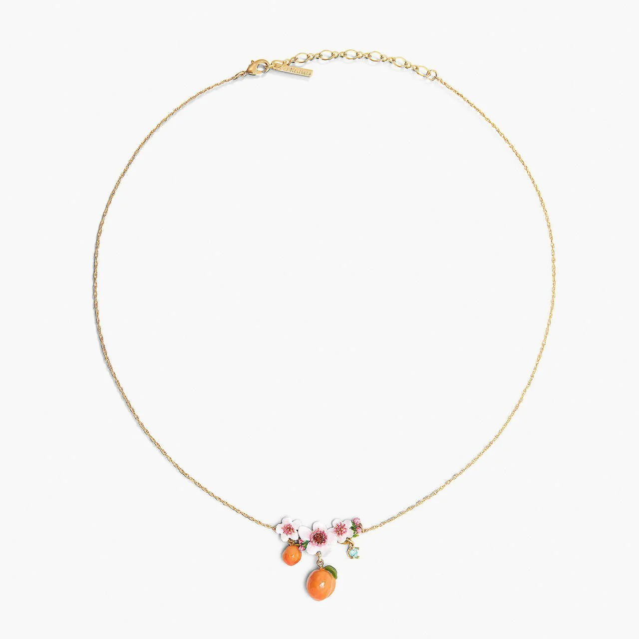 Apricots And Flowers Statement Necklace | APVE3021 - Image 5