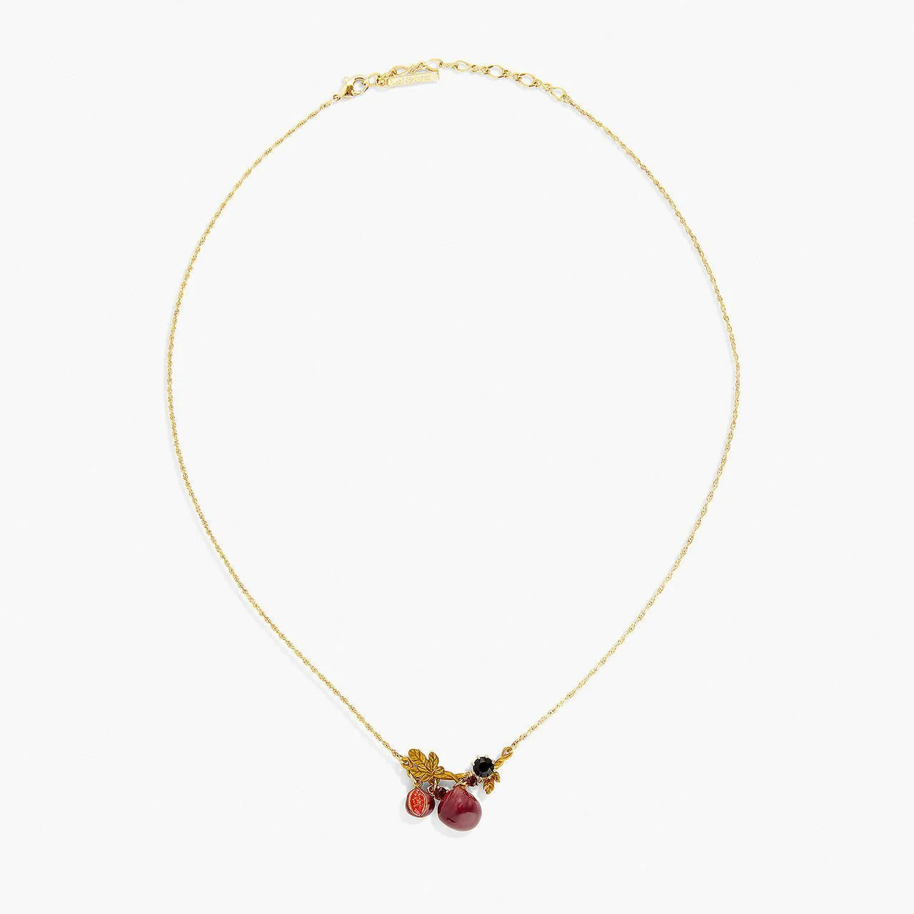 Figs And Foliage Pendant Necklace | APVE3081 - Image 3