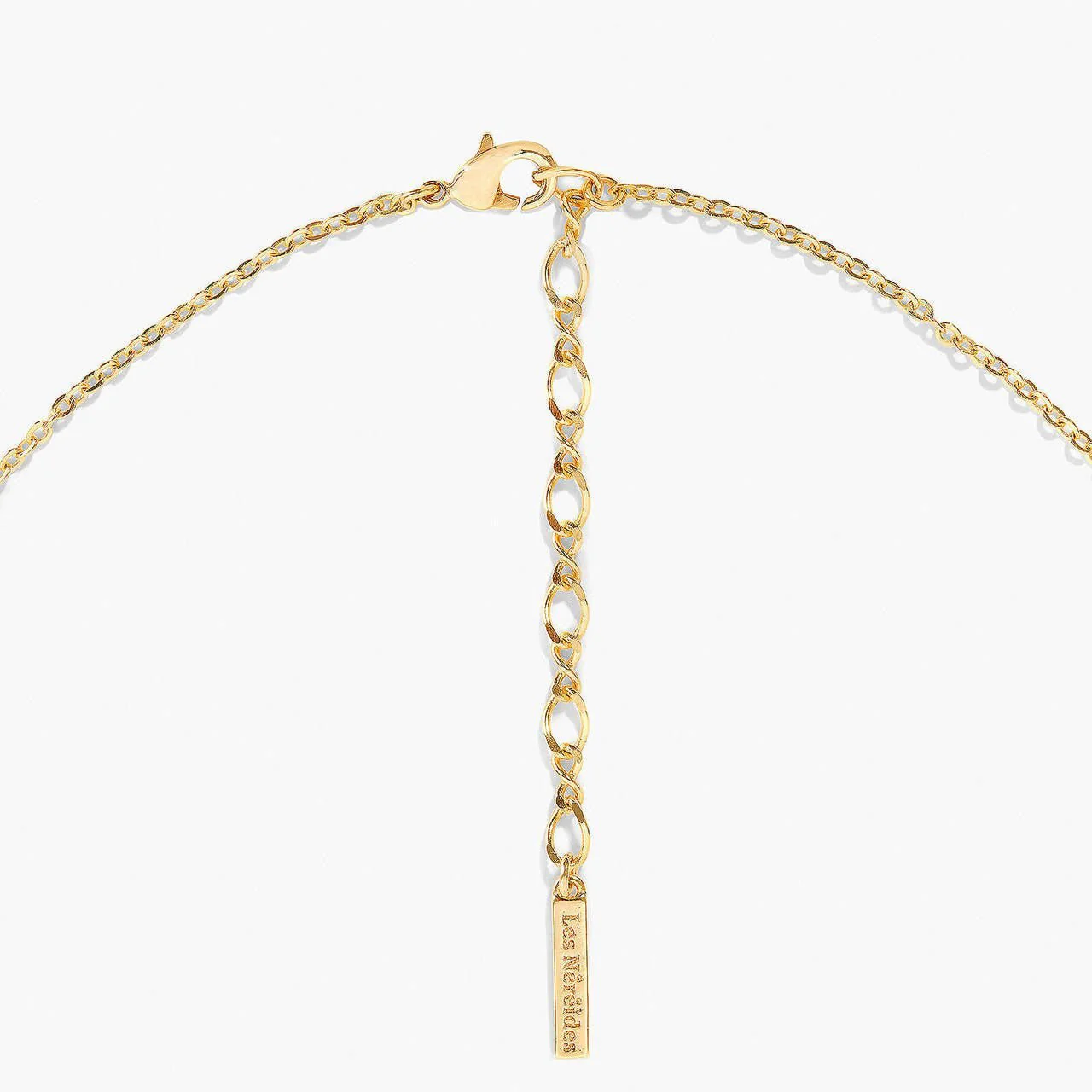 Fig And Black Stone Pendant Necklace | APVE3091 - Image 5