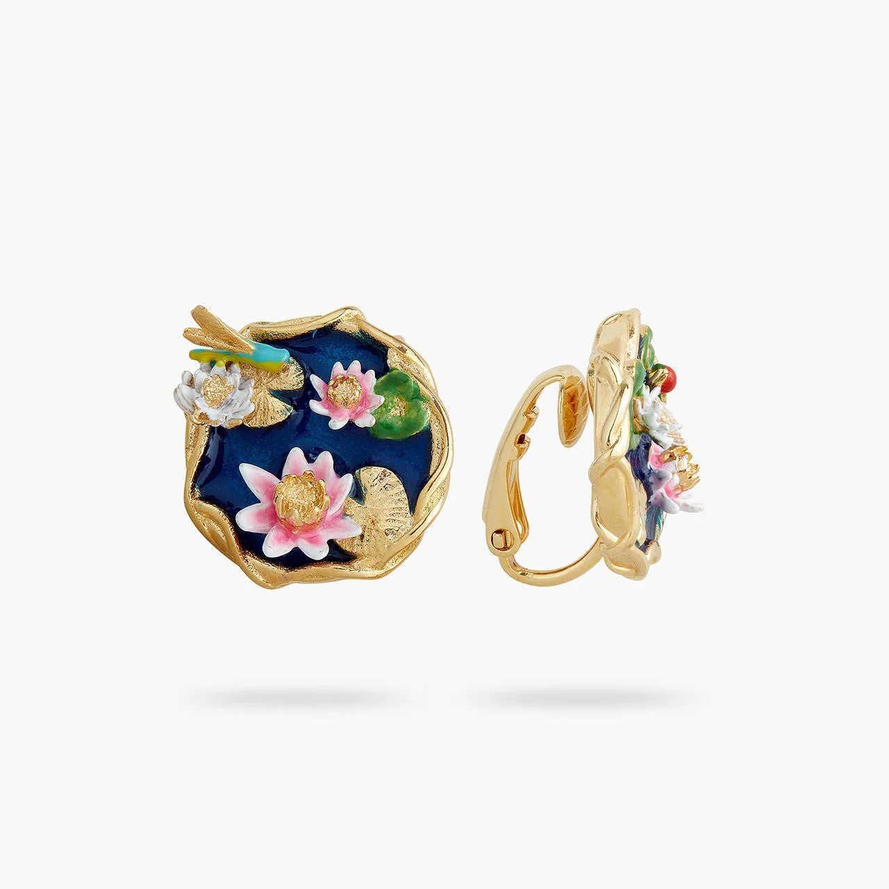 Water Lily Pond Earrings | AQJF1101 - Image 5