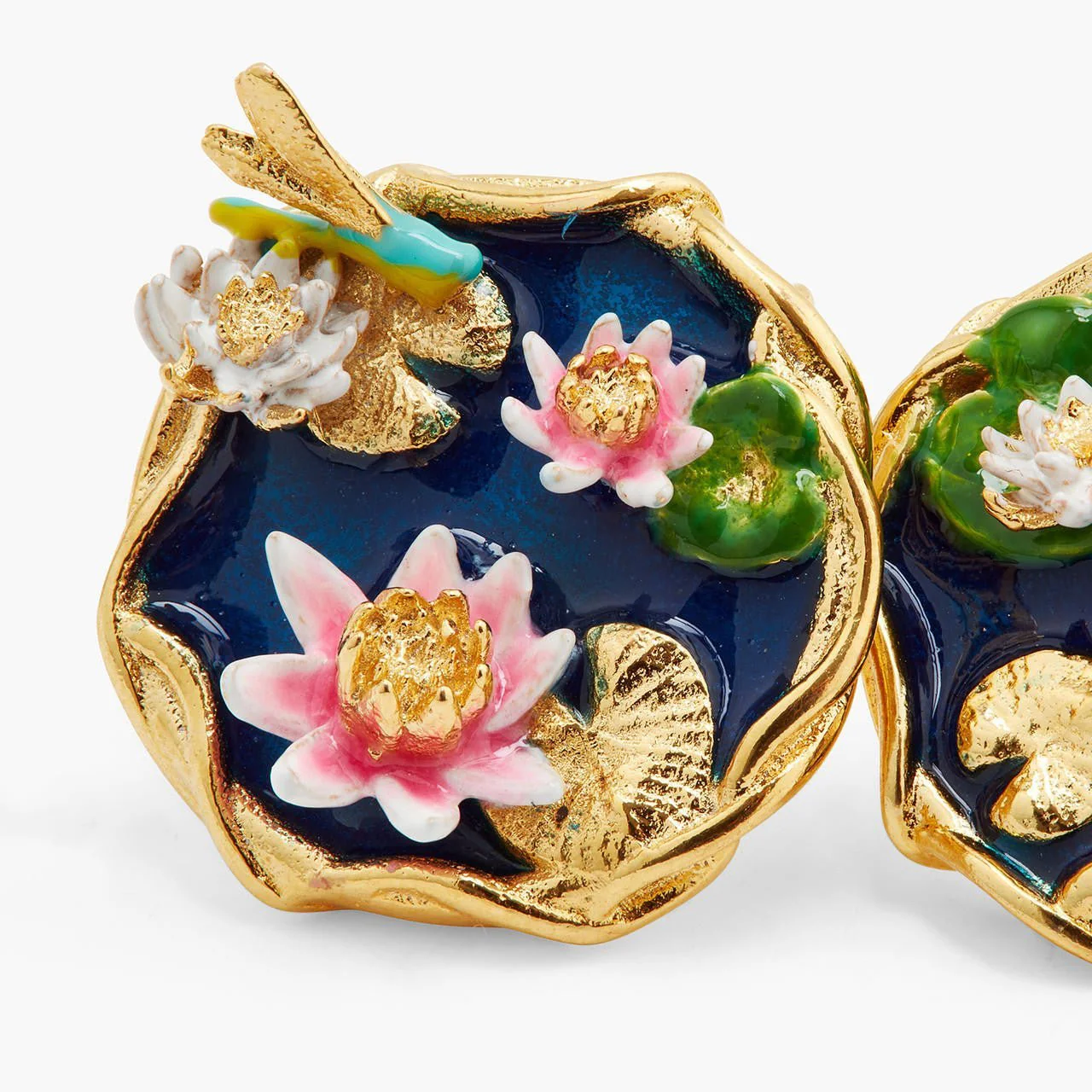 Water Lily Pond Earrings | AQJF1101 - Image 6