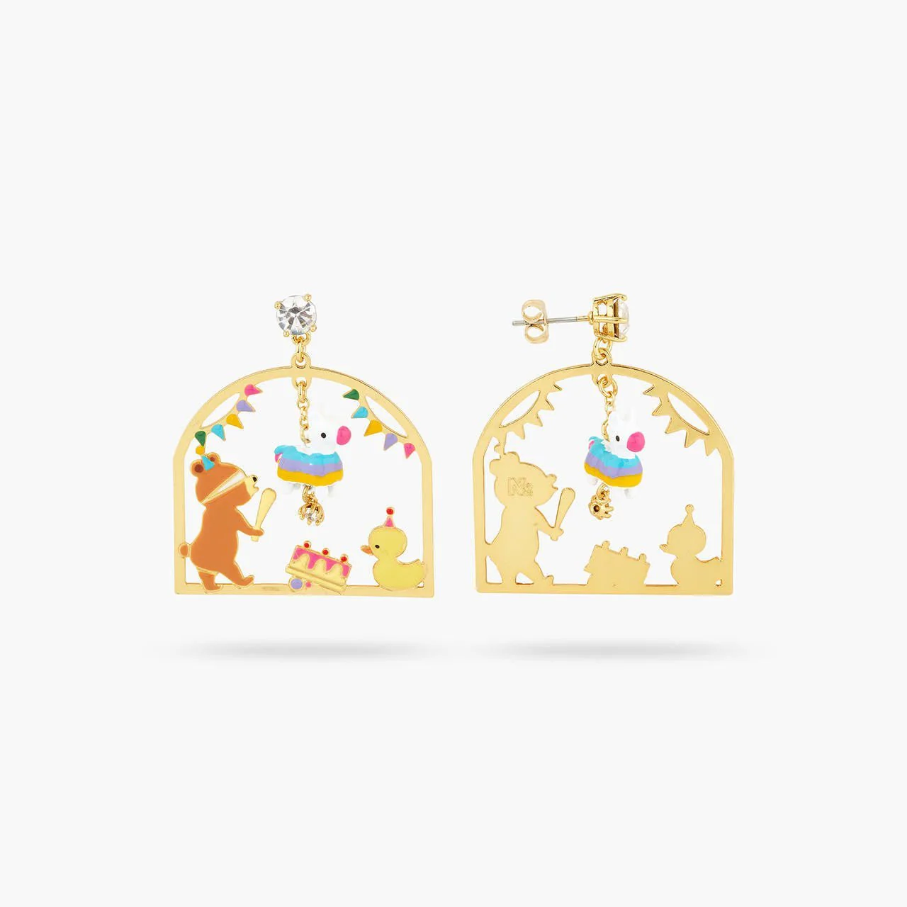 Piñata party earrings | AQPP1111 - Image 2