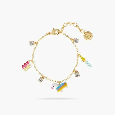 Cake, Piñata and candle charm bracelet | AQPP2011 - Image 4