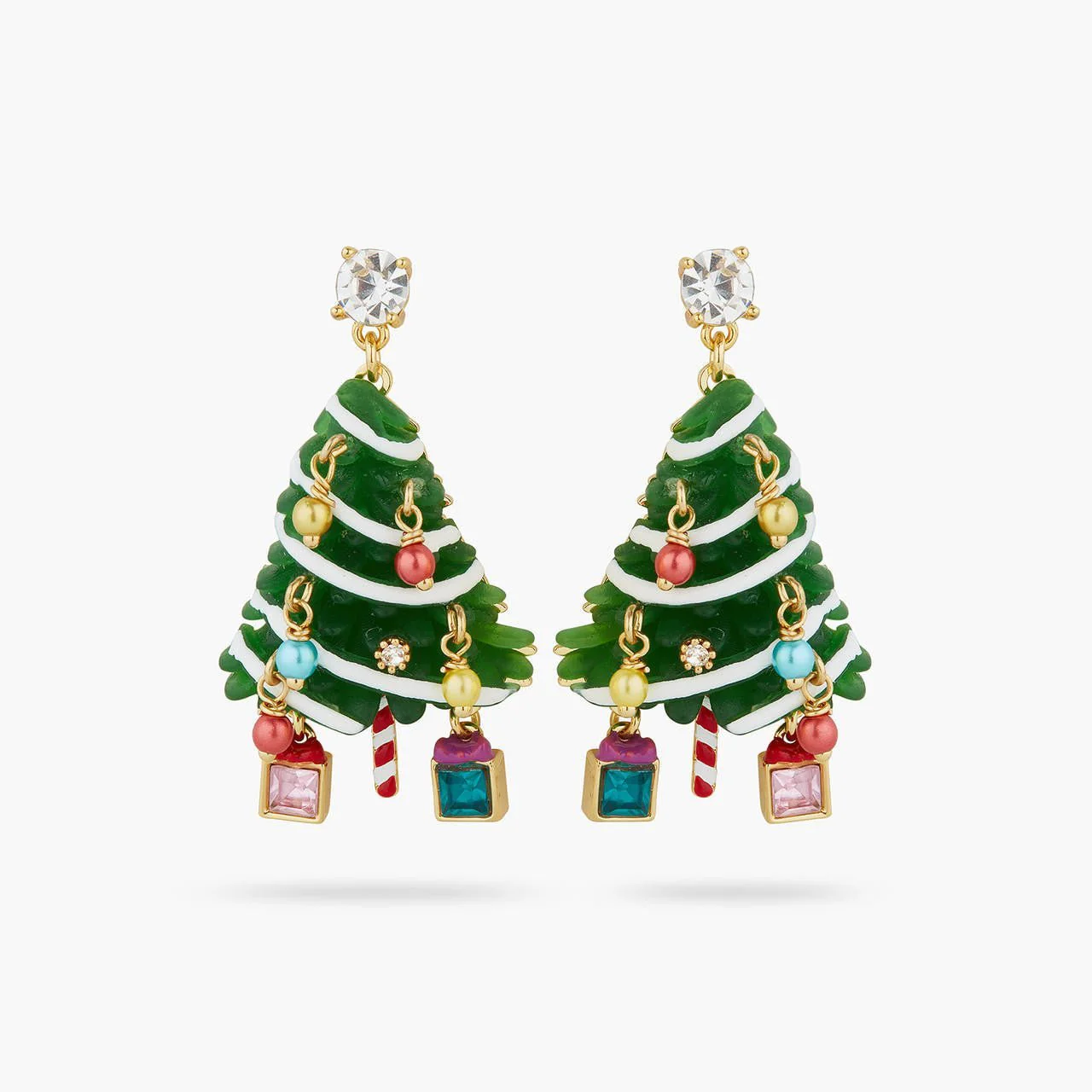 Christmas tree earrings | AQSP1171