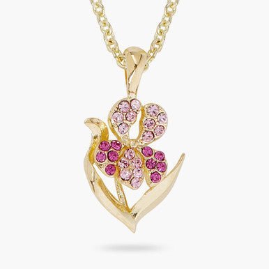 Wine And Roses Iris Pendant Necklace | ARIS3111 - Image 5
