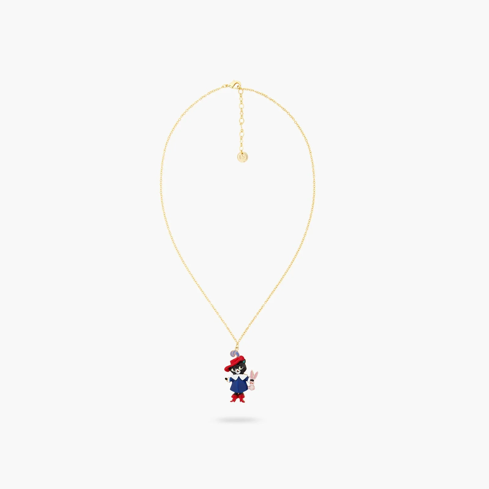 Charming Cat And Rabbit Pendant Necklace | ASCC3021 - Image 2