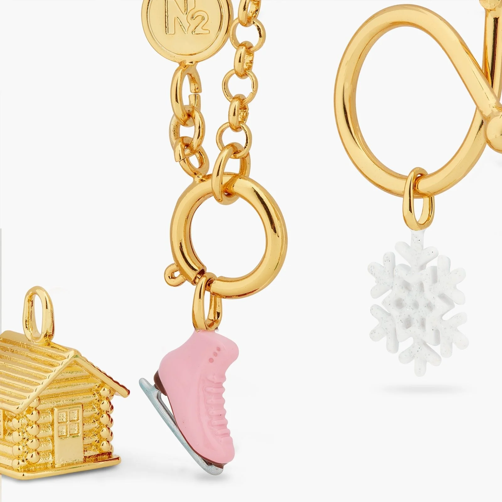 Ice Skate Charm | ASCH4061 - Image 3