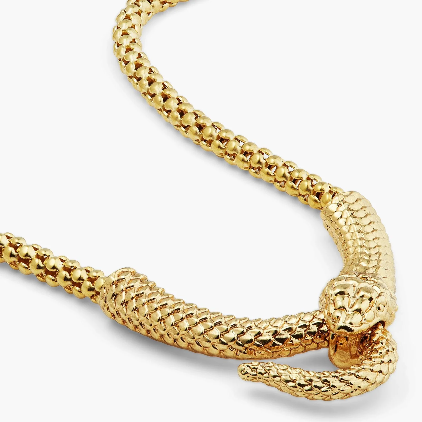 Egyptian Cobra Choker Necklace | ASNI3061 - Image 3