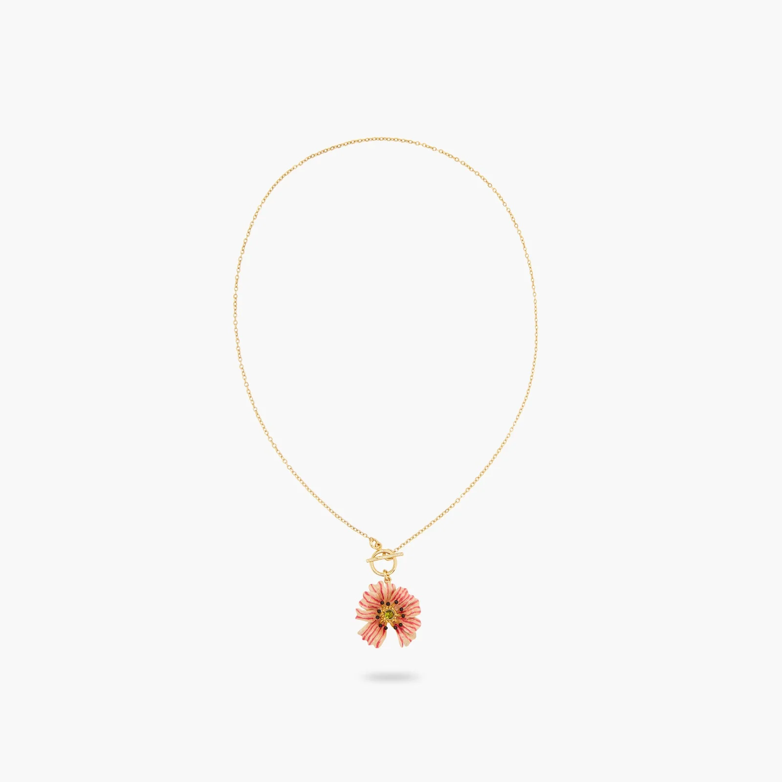 Cosmos Flower Pendant Necklace | ATFI3021 - Image 3