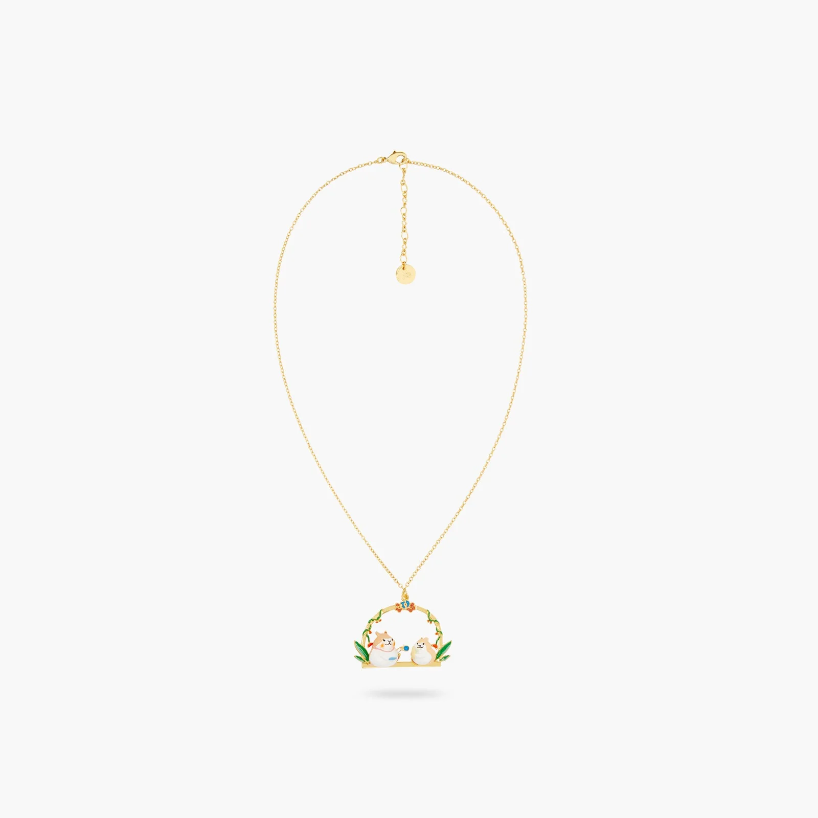 Hamster With A Sweet Tooth Pendant Necklace | ATTO3051 - Image 2