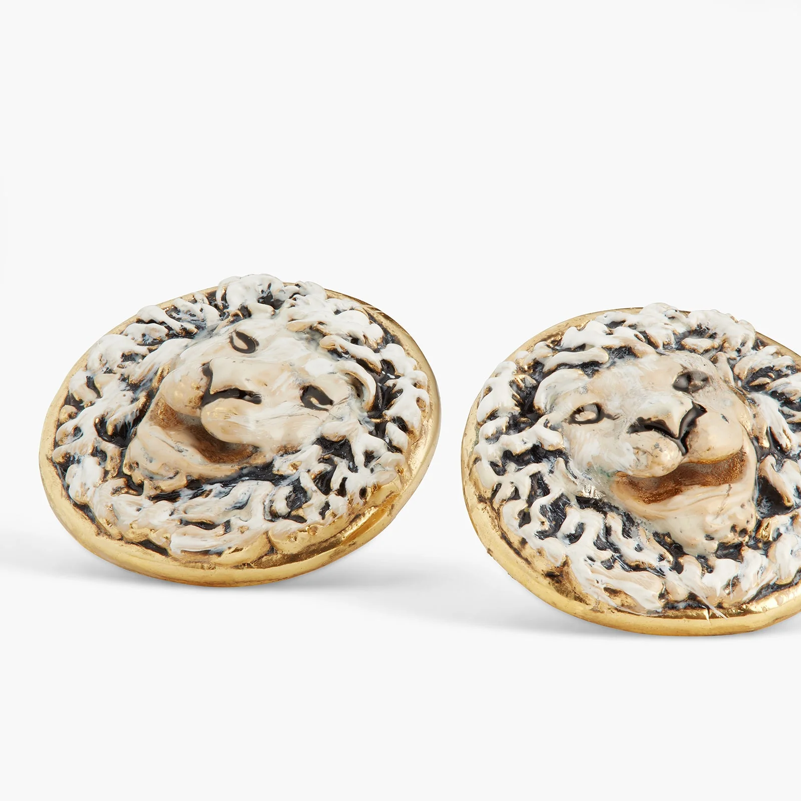 Lion Of Saint Mark Earrings | ATVE1011 - Image 4