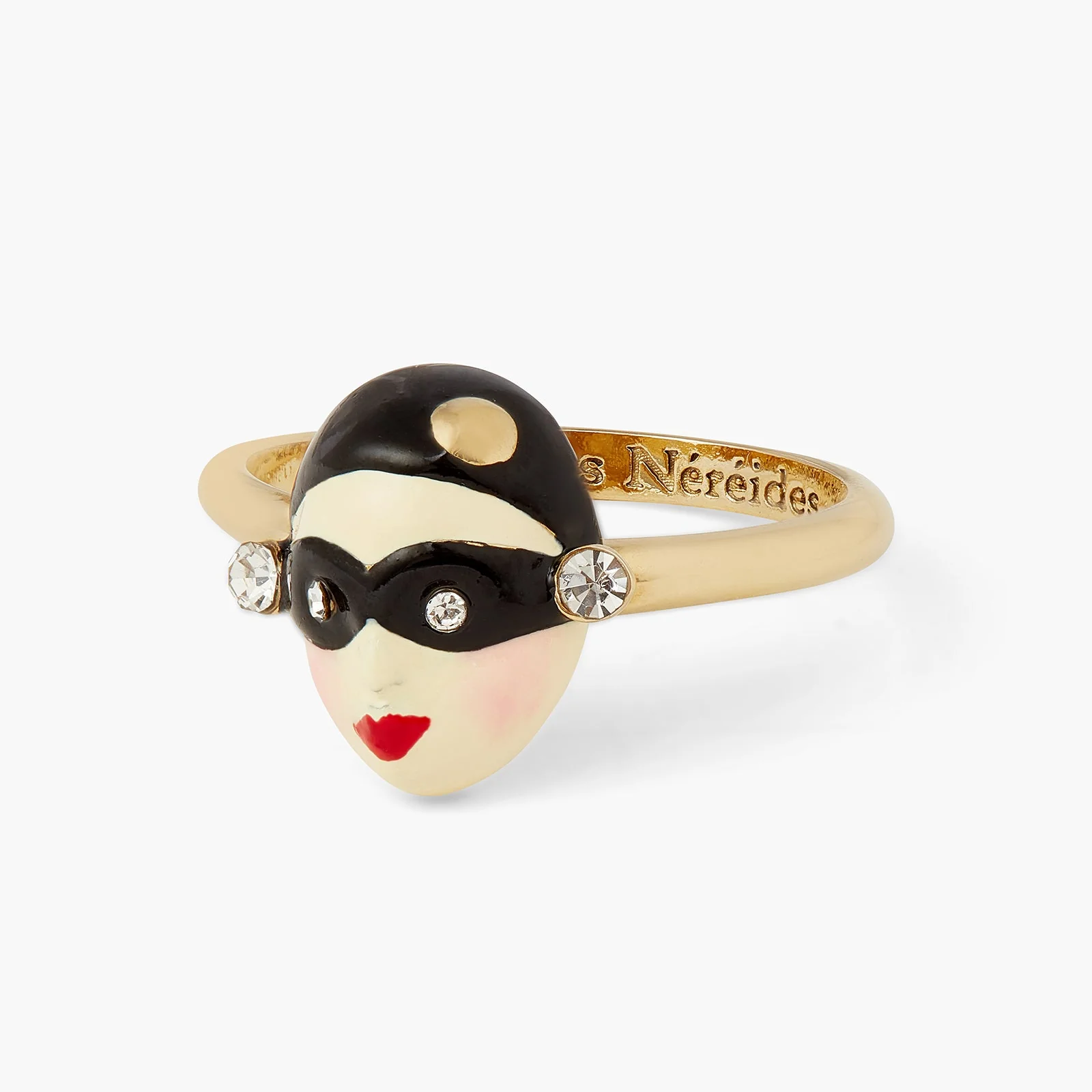 Harlequin Head Fine Ring | ATVE6021 - Image 2