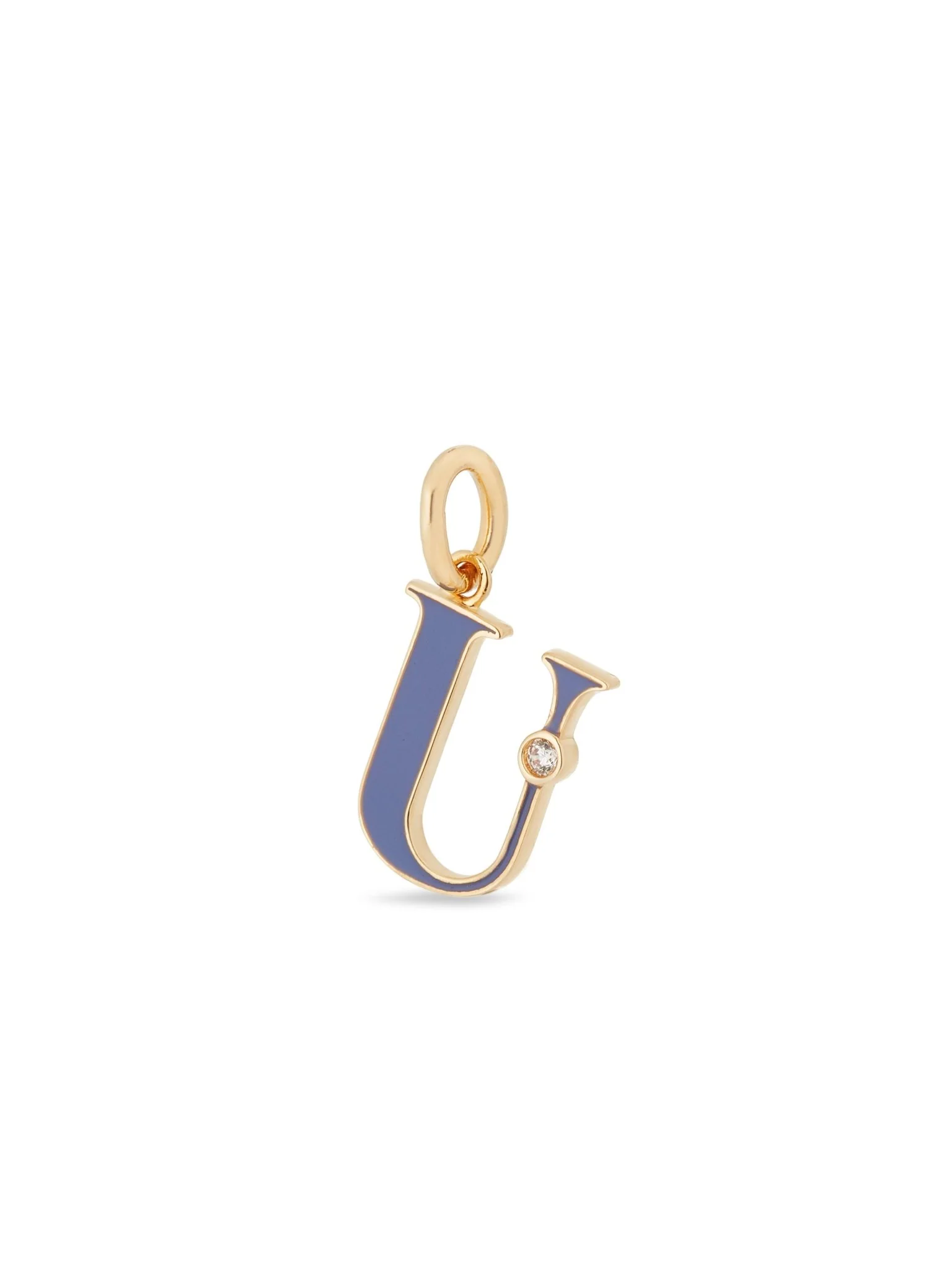 Letter U Pendant Necklace | AUAB3211 - Image 2