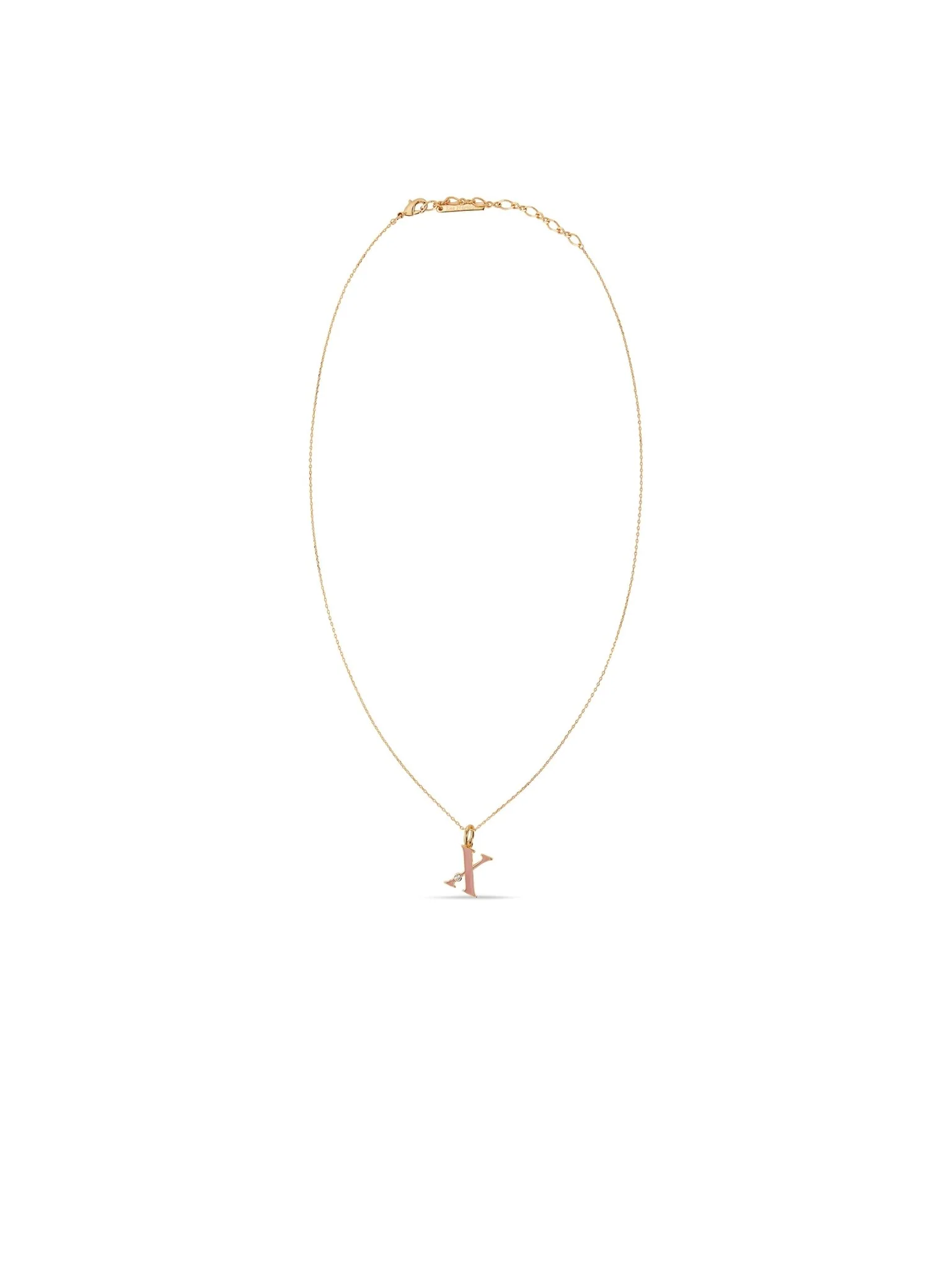Letter X Pendant Necklace | AUAB3241 - Image 3