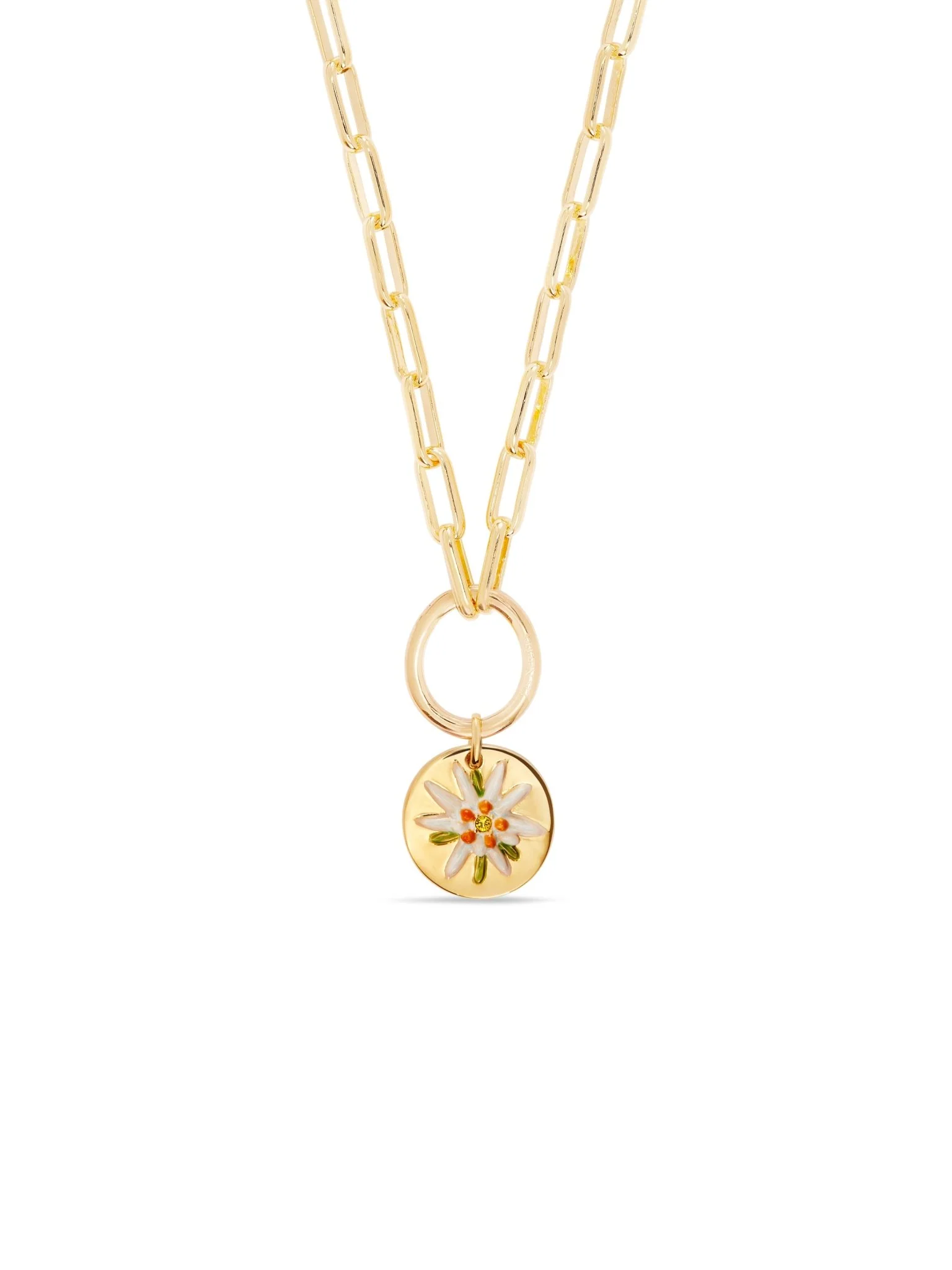Edelweiss Flower Pendant | AUPE4191 - Image 2