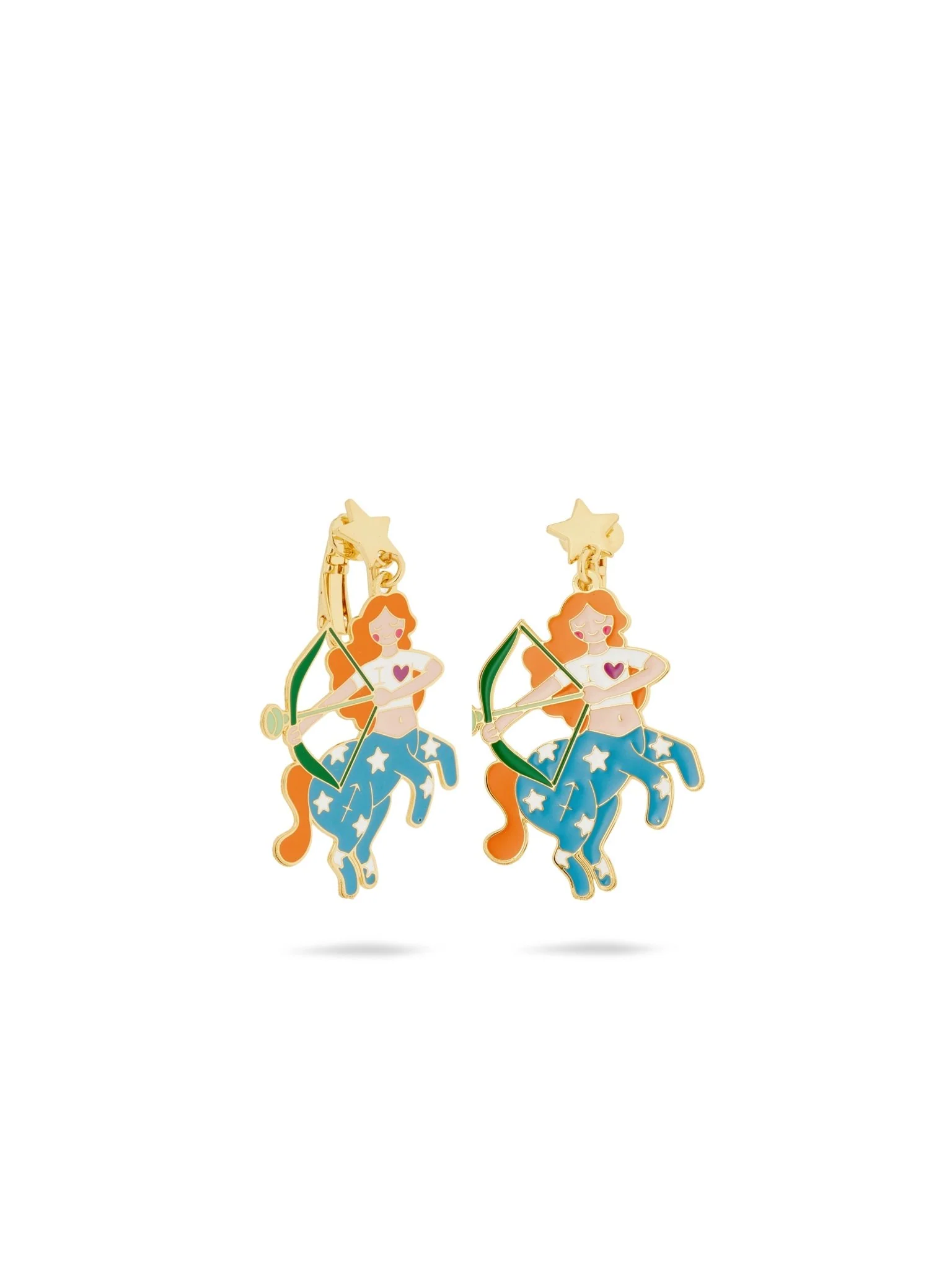 Sagittarius Astrological Sign Earrings | AUSA1091 - Image 2